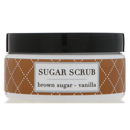 Sugar Scrub, Polish, Body Scrubs, Shower: Deep Steep, Sugar Scrub, Brown Sugar - Vanilla, 8 oz (226 g)