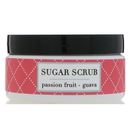 Sugar Scrub, Polish, Body Scrubs, Shower: Deep Steep, Sugar Scrub, Passion - Fruit Guava, 8 oz (226 g)
