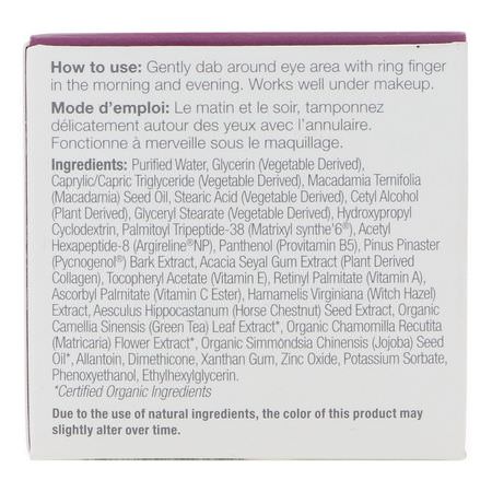 Peptider, Ögoncriser, Ansiktsfuktare: Derma E, Advanced Peptides & Collagen Eye Cream, 1/2 oz (14 g)
