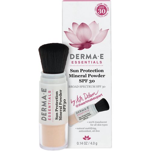 Derma E, Essentials, Sun Protection Mineral Powder, SPF 30, 0.14 oz (4.0 g) Review