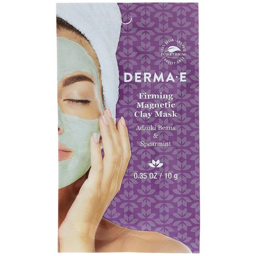 Derma E, Firming Magnetic Clay Mask, Adzuki Beans & Spearmint, 0.35 oz ( 10 g) Review
