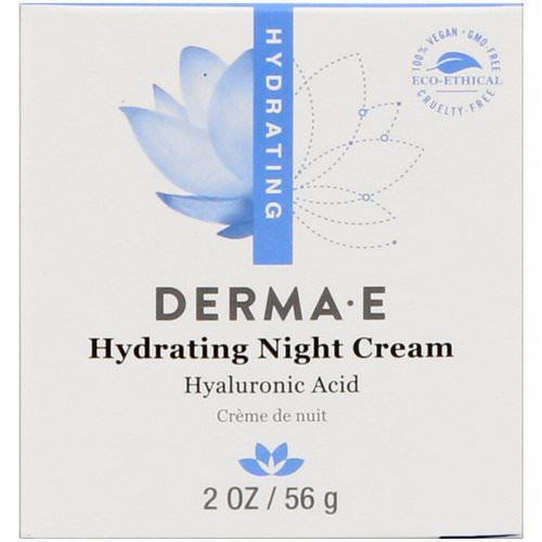 Derma E, Hydrating Night Cream, 2 oz (56 g) Review