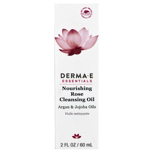 Derma E, Nourishing Rose Cleansing Oil, Argan & Jojoba Oils, 2 fl oz (60 ml) Review