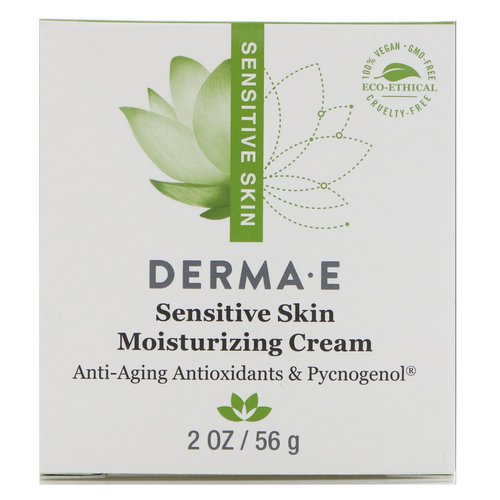 Derma E, Sensitive Skin Moisturizing Cream, 2 oz (56 g) Review