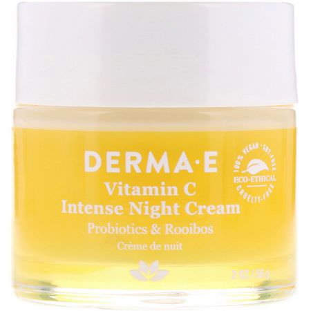 Derma E Night Moisturizers Creams Vitamin C Beauty - C-Vitamin, Nattfuktare, Krämer, Ansiktsfuktare