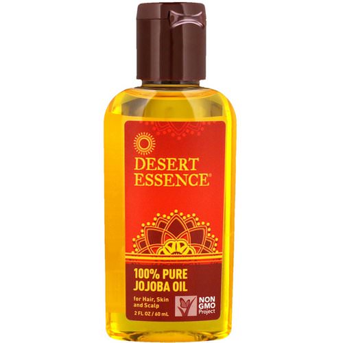 Desert Essence, 100% Pure Jojoba Oil, For Hair Skin and Scalp, 2 fl oz (60 ml) Review