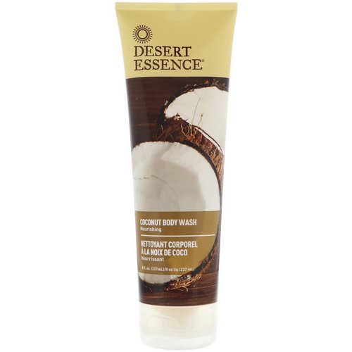 Desert Essence, Body Wash, Coconut, 8 fl oz (237 ml) Review