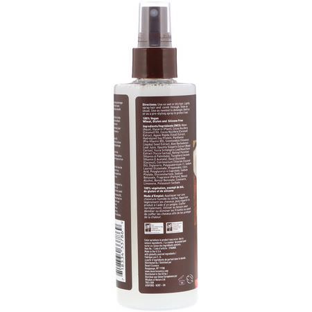 Style Spray, Hair Styling, Hair Care, Bath: Desert Essence, Coconut Hair Defrizzer & Heat Protector, 8.5 fl oz (237 ml)