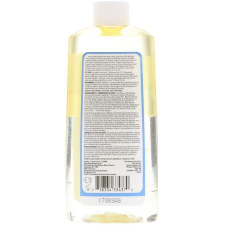 Spray, Skölj, Munvatten, Munvård: Desert Essence, Coconut Oil Dual Phase, Pulling Rinse, 8 fl oz (240 ml)
