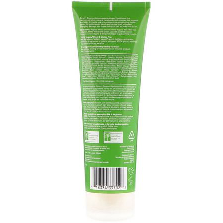 Balsam, Hårvård, Bad: Desert Essence, Conditioner, Green Apple & Ginger, 8 fl oz (237 ml)