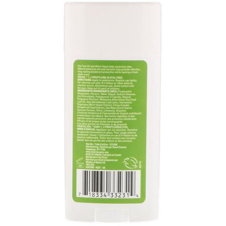 Deodorant, Bath: Desert Essence, Deodorant, Spring Fresh, 2.5 oz (70 ml)