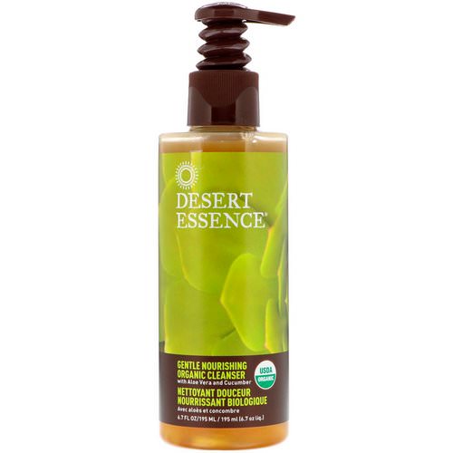 Desert Essence, Gentle Nourishing Organic Cleanser, 6.7 fl oz (195 ml) Review