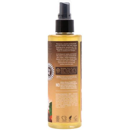 Massageolja, Massageoljor, Kropp, Bad: Desert Essence, Jojoba, Coconut & Chamomile Body Oil Spray, 8.28 fl oz (245 ml)