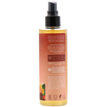 Massageolja, Massageoljor, Kropp, Bad: Desert Essence, Jojoba & Sunflower Body Oil Spray, 8.28 fl oz (245 ml)