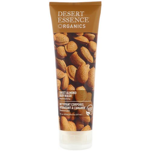 Desert Essence, Organics, Body Wash, Sweet Almond, 8 fl oz (237 ml) Review
