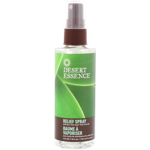 Desert Essence, Relief Spray, 4 fl oz (118.2 ml) Review