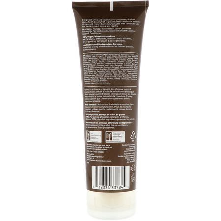 Schampo, Hårvård, Bad: Desert Essence, Shampoo, Nourishing for Dry Hair, Coconut, 8 fl oz (237 ml)