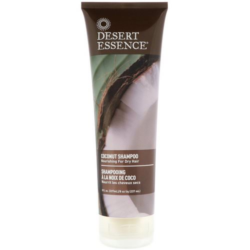 Desert Essence, Shampoo, Nourishing for Dry Hair, Coconut, 8 fl oz (237 ml) Review
