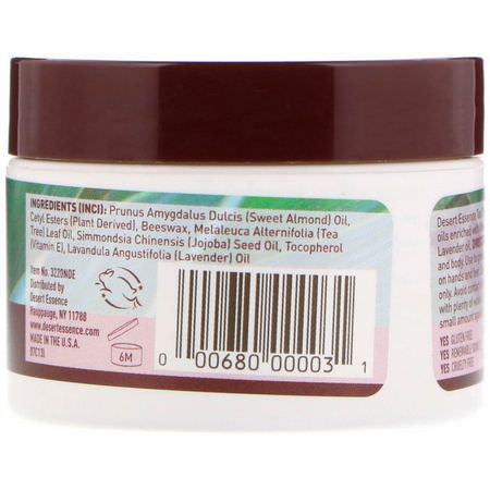 Kliande Hud, Torr, Hudbehandling, Salvor: Desert Essence, Tea Tree Oil Skin Ointment, 1 fl oz (29.5 ml)