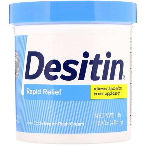 Desitin, Rapid Relief Cream, 16 oz (453 g) Review