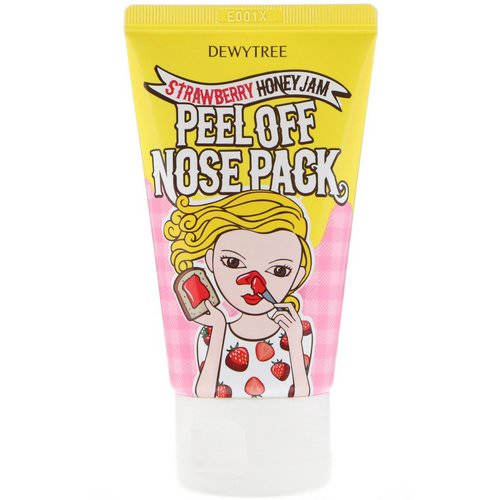 Dewytree, 1 Step Nose Care, Peel Off Nose Pack, Strawberry Honey Jam, 70 ml Review