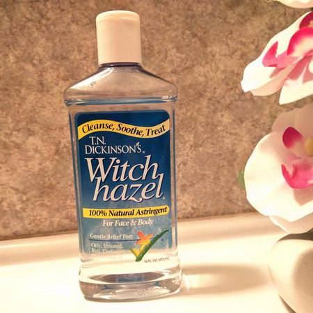 Dickinson Brands Toners Witch Hazel - Witch Hazel, Toners, Scrub, Tone