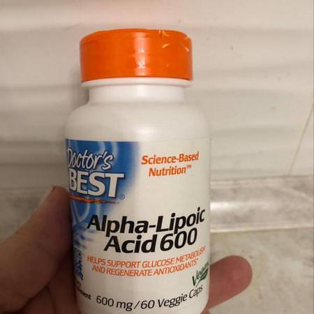 Doctor's Best Alpha Lipoic Acid, Antioxidants, Supplements