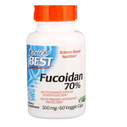 Doctor's Best, Best Fucoidan 70%, 60 Veggie Caps Review