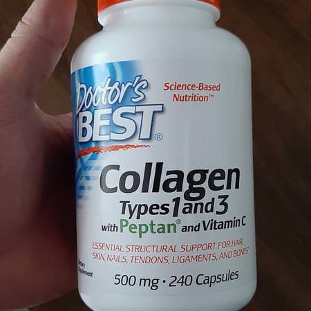 Doctor's Best Collagen Supplements - Kollagentillskott, Fog, Ben, Kosttillskott