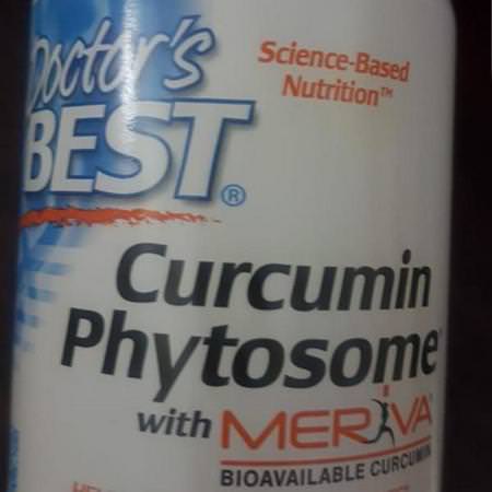 Doctor's Best Curcumin - Curcumin, Gurkmeja, Antioxidanter, Kosttillskott