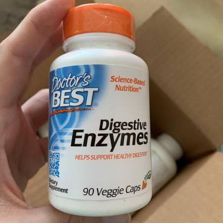 Doctor's Best Digestive Enzyme Formulas - Digestive Enzymer, Digestion, Supplements