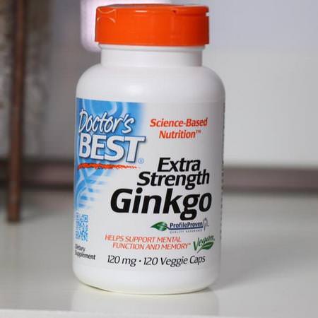 Doctor's Best Ginkgo Biloba, Homeopati, Örter