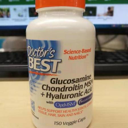 Doctor's Best Glucosamine Chondroitin Formulas - Glukosaminkondroitin, Led, Ben, Kosttillskott
