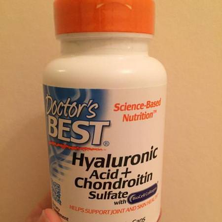 Doctor's Best Hyaluronic Acid - Hyaluronsyra, Naglar, Hud, Hår