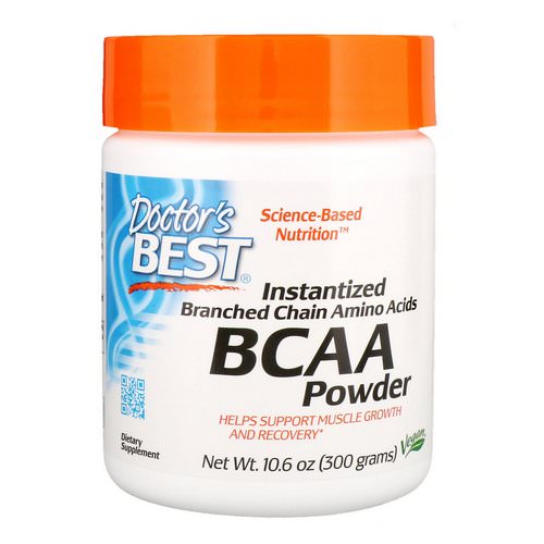 Doctor's Best, Instantized BCAA Powder, 10.6 oz (300 g) Review