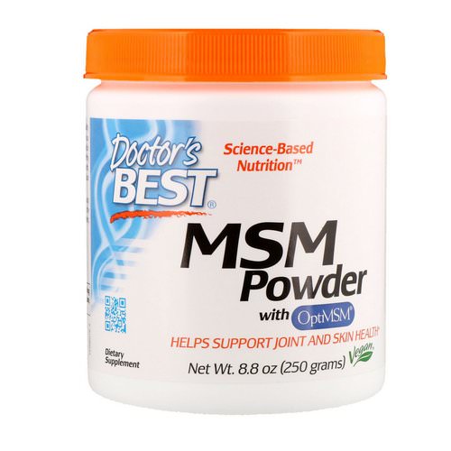 Doctor's Best, MSM Powder with OptiMSM, 8.8 oz (250 g) Review