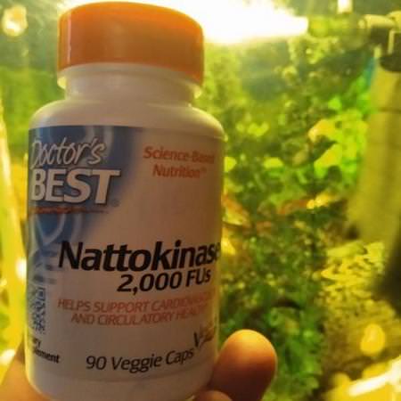 Doctor's Best Nattokinase - Nattokinase, Matsmältning, Kosttillskott