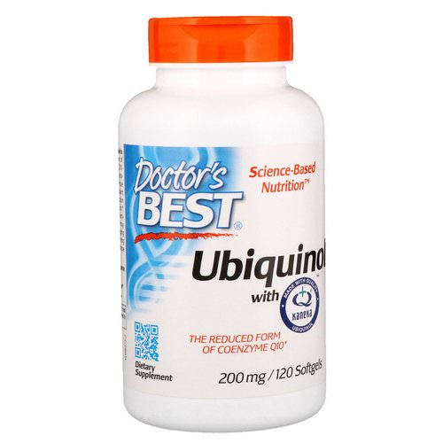 Doctor's Best, Ubiquinol with Kaneka, 200 mg, 120 Softgels Review