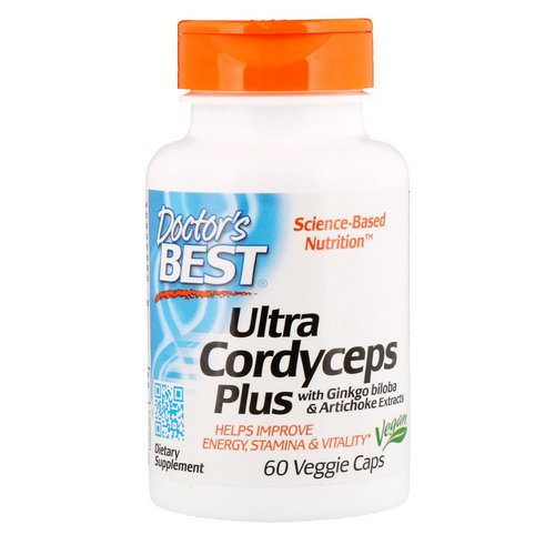 Doctor's Best, Ultra Cordyceps Plus, 60 Veggie Caps Review