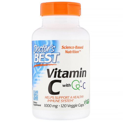Doctor's Best, Vitamin C with Q-C, 1,000 mg, 120 Veggie Caps Review