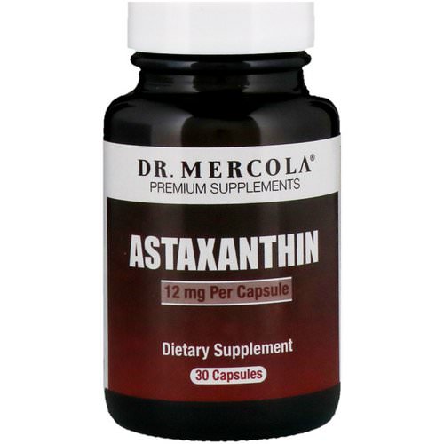 Dr. Mercola, Astaxanthin, 12 mg, 30 Capsules Review