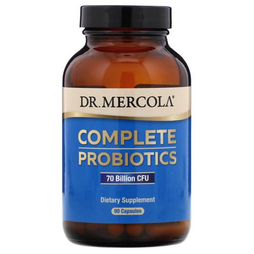 Dr. Mercola, Complete Probiotics, 70 Billion CFU, 90 Capsules Review