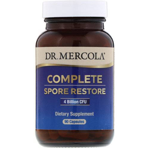 Dr. Mercola, Complete Spore Restore, 4 Billion CFU, 90 Capsules Review