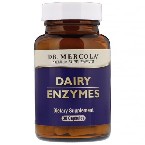 Dr. Mercola, Dairy Enzyme, 30 Capsules Review