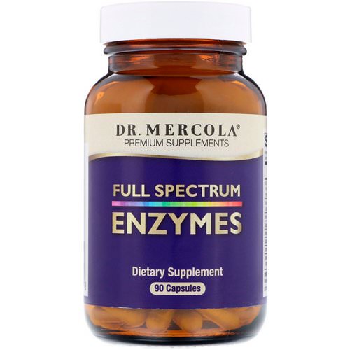 Dr. Mercola, Enzymes, Full Spectrum, 90 Capsules Review