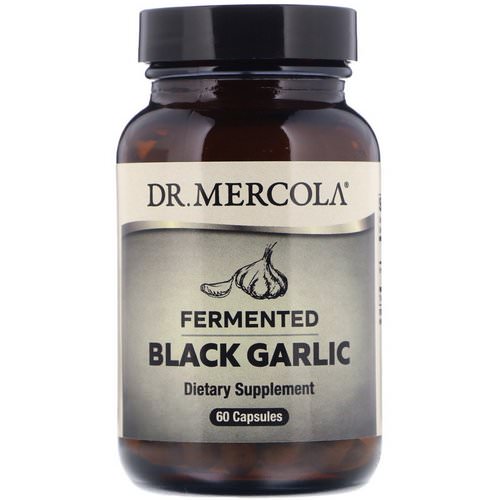 Dr. Mercola, Fermented Black Garlic, 60 Capsules Review