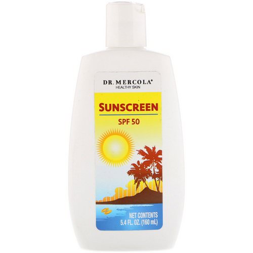 Dr. Mercola, Healthy Skin, Sunscreen, SPF 50, 5.4 fl oz (160 g) Review