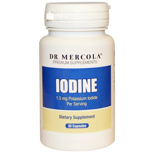 Dr. Mercola, Iodine, 1.5 mg, 30 Capsules Review
