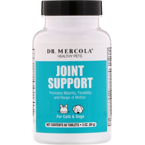 Dr. Mercola, Joint Support, For Cats & Dogs, 60 Tablets Review
