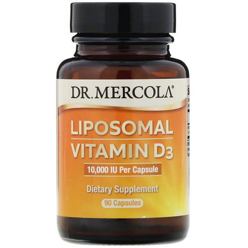 Dr. Mercola, Liposomal Vitamin D3, 10,000 IU, 90 Capsules Review